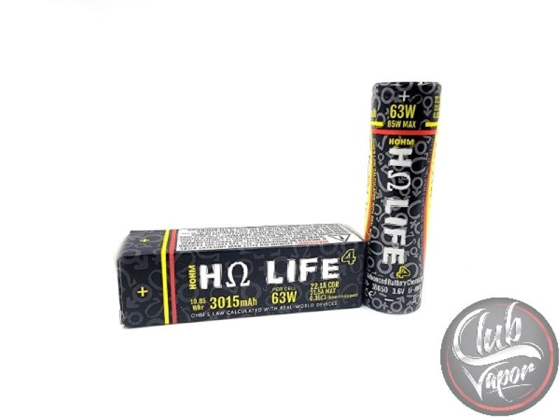 HOHM Tech Life 18650 3015MAH 22.1A Battery