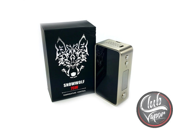 SnowWolf Mini 75W Temperature Control Box Mod by Asmodus SnowWolf Mini 75W Temperature Control Box Mod by Asmodus