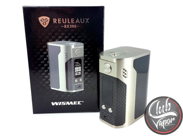 Reuleaux RX300 Carbon Fiber Box Mod by Wismec Reuleaux RX300 Carbon Fiber Box Mod by Wismec
