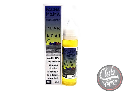 Huckleberry Pear Acai 60mL E-Juice by PACHAMAMA E-Liquid