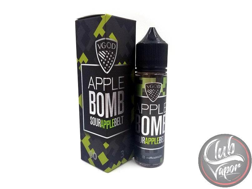 Apple Bomb Sour Apple Belt 60mL E-Liquid by VGOD