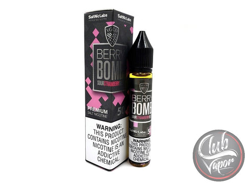 Berry Bomb Salt Nicotine E-Liquid 30mL by VGOD Salt