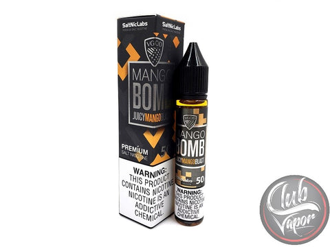 Mango Bomb Salt Nicotine E-Liquid 30mL by VGOD Salt