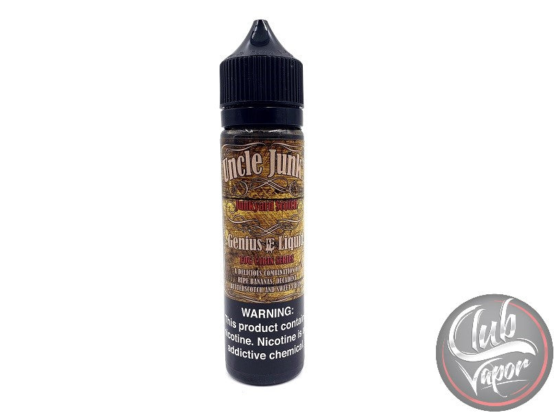 Junk Yard Scotch 60mL E-Liquid by Uncle Junk's Fog Cabin