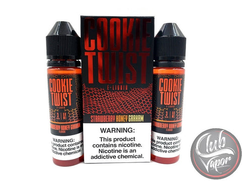Strawberry Honey Graham E-Liquid by Cookie Twist 120mL