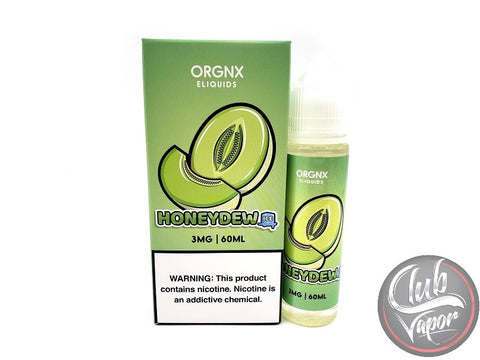 Ice Honeydew 60mL E-Juice by ORGNX Liquids