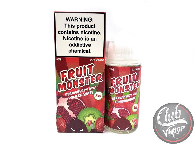 Strawberry Kiwi Pomegranate E-Liquid by Fruit Monster 100mL