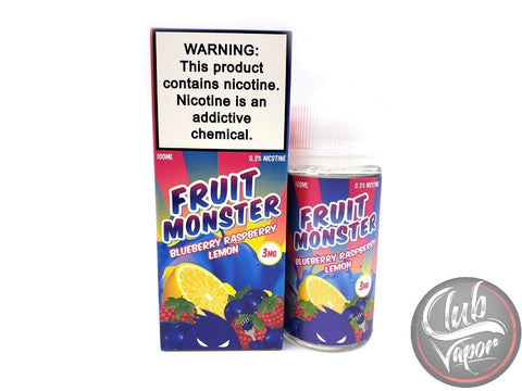 Blueberry Raspberry Lemon E-Liquid by Fruit Monster 100mL