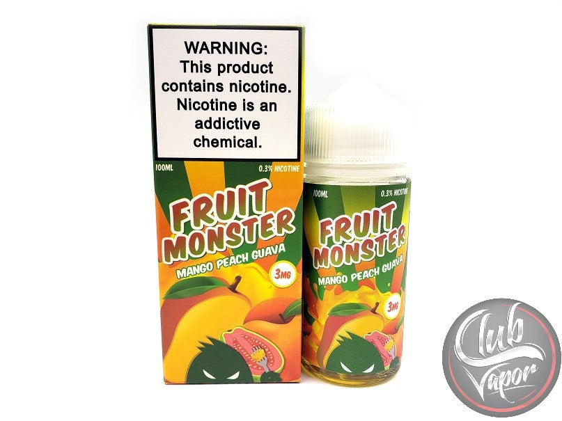 Mango Peach Guava E-Liquid by Fruit Monster 100mL