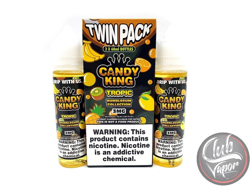 Tropic Bubblegum 120mL E-Liquid by Drip More