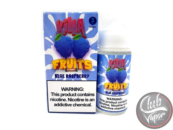 Blue Raspberry 100mL E-Liquid by Killa Fruits-e-liquid Blue Raspberry 100mL E-Liquid by Killa Fruits-e-liquid