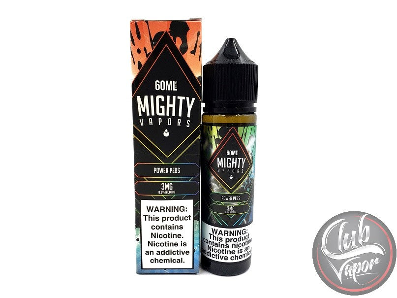 Power Pebs 60mL E-Liquid by Mighty Vapors