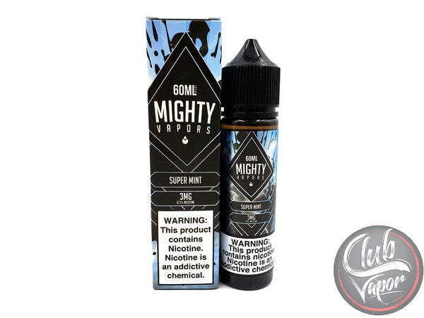 Super Mint 60mL E-Liquid by Mighty Vapors Super Mint 60mL E-Liquid by Mighty Vapors