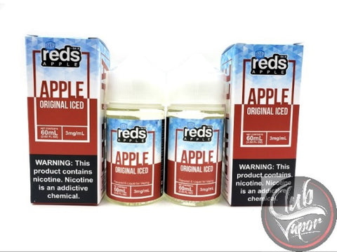 Red's Apple ICED E Juice by 7 Daze 120mL