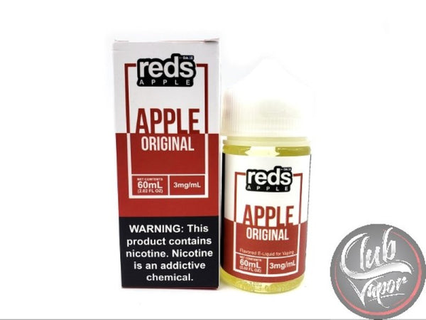 Reds Apple EJuice | Red's Apple E Juice 60 MLby 7 Daze 60mL