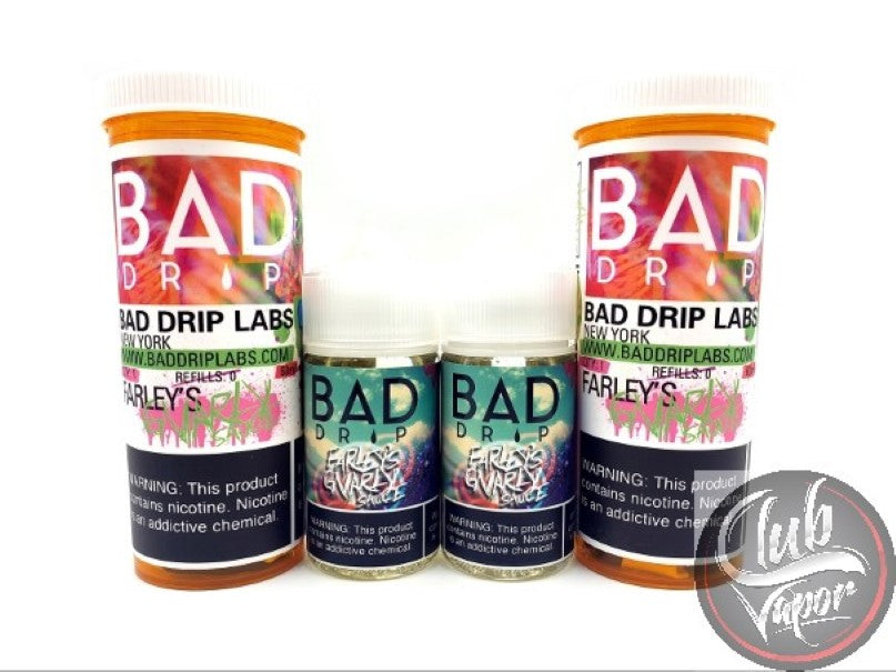Farley's Gnarly Sauce E Liquid by Bad Drip 120ml