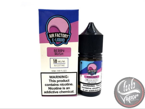 Berry Rush Nic Salt E-Liquid by Salt Factory 30mL