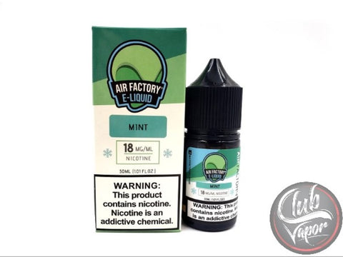 Mint Nic Salt E-Liquid by Salt Factory 30mL