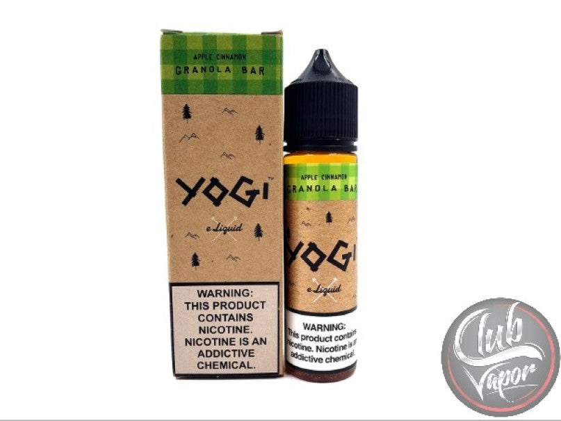 Apple Cinnamon Granola Bar 60mL E-Liquid by YOGI