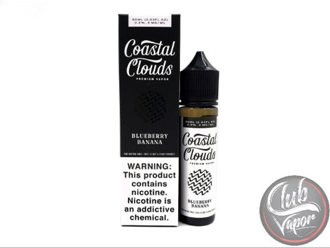 Blueberry Banana 60mL E-Liquid by Coastal Clouds
