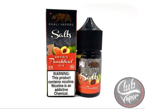 Ice Devil's Punchbowl Salt E-Liquid by Khali Vapors Salts 30mL