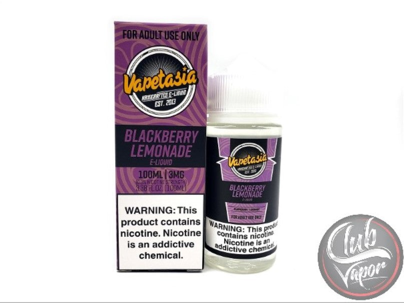 Blackberry Lemonade 100mL E-Liquid by Vapetasia