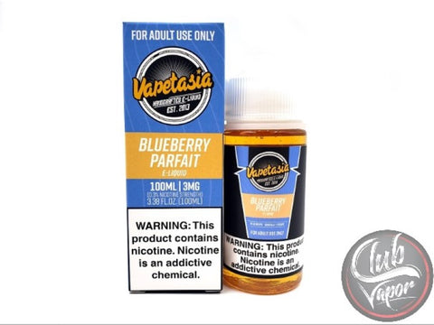 Blueberry Parfait 100mL E-Liquid by Vapetasia