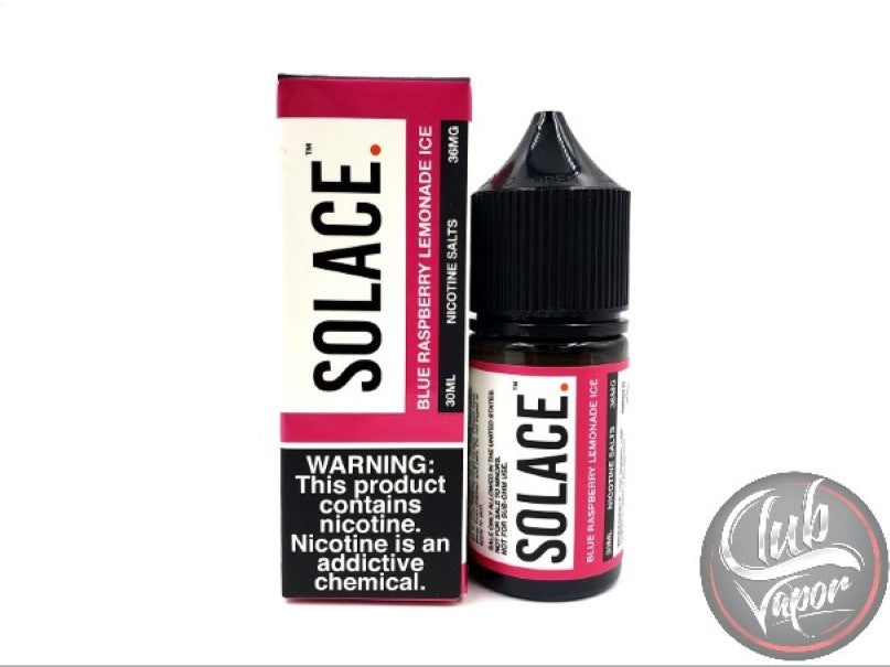 Blue Raspberry Lemonade Ice Salt E-Liquid by Solace Vapors Salts 30mL
