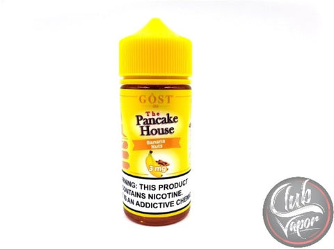 The Pancake House Banana Nuts E-Liquid by GOST Vapor 100mL
