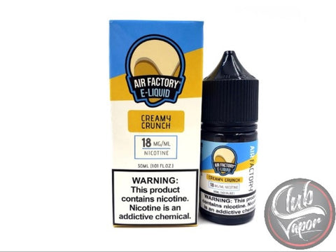 Creamy Crunch Salt E-Liquid by Air Factory Salts 30mL