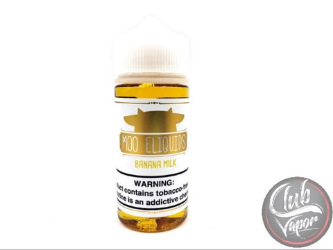 Banana Milk 100mL E-Liquid by KILO Moo Series