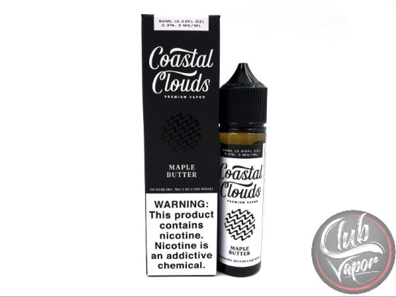 Maple Butter 60mL E-Liquid by Coastal Clouds