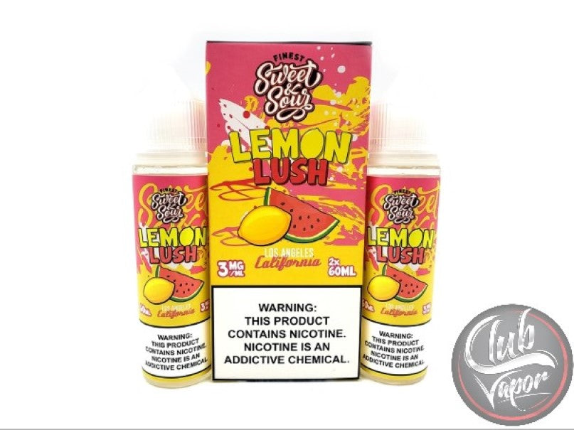 Lemon Lush E-Liquid by Finest Sweet & Sour 120mL