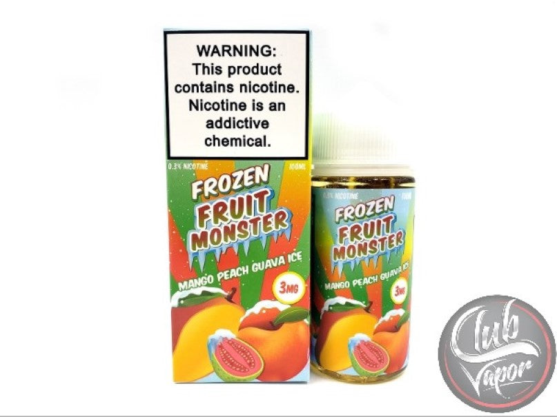 Ice Mango Peach Guava E-Liquid by Frozen Fruit Monster 100mL