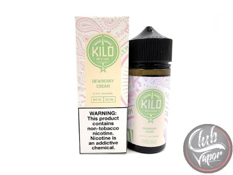 Dewberry Cream 100mL E-Liquid By KILO