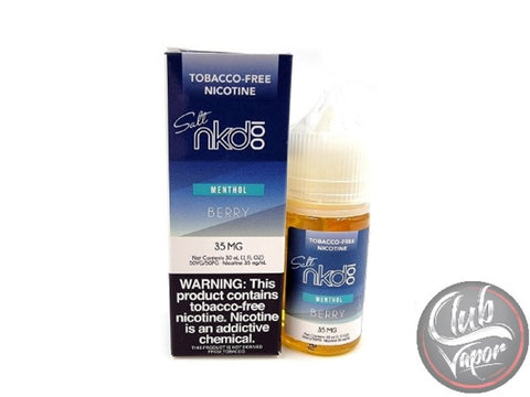 Naked 100 Salt Menthol Berry E-Liquid 30mL