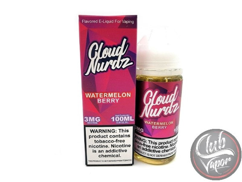 Watermelon Berry 100mL E-Liquid By Cloud Nurdz