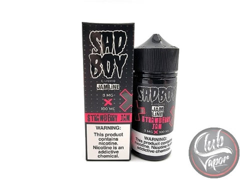 Strawberry Jam Cookie 100mL E-Liquid by Sadboy