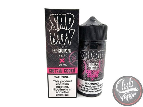 Custard Cookie 100mL E-Liquid by Sadboy