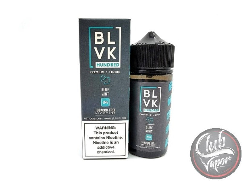 Blue Mint 100mL E Liquid by BLVK Hundred
