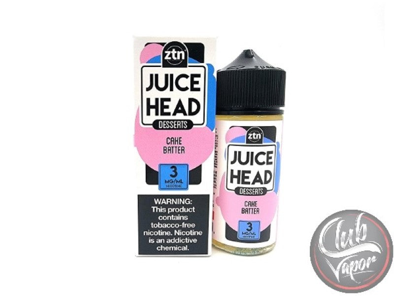 Cake Batter 100mL E-Liquid by Juice Head Desserts