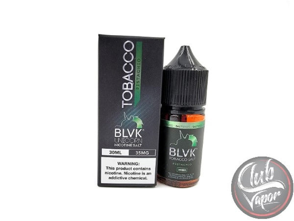 blvk pistachio tobacco Pistachio Tobacco Salt Nicotine E-Liquid 30mL by BLVK Unicorn