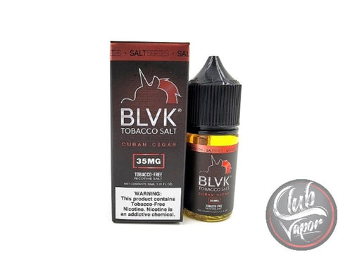Cuban Cigar Salt Nicotine E-Liquid 30mL by BLVK Unicorn