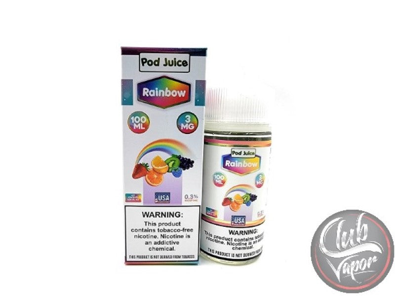 Rainbow 100mL E-liquid By Pod Juice