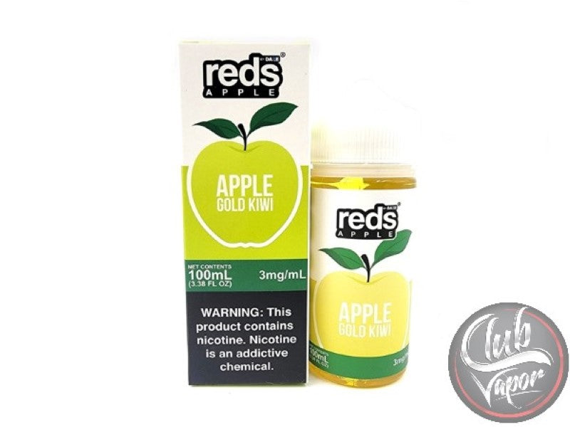 Gold Kiwi Red's Apple E-Juice by 7 Daze 100mL