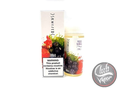 Mixed Berries E-Liquid by Skwezed 100mL Mixed Berries E-Liquid by Skwezed 100mL