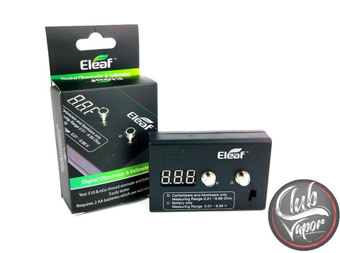 Digital Ohmmeter and Voltmeter by Eleaf - Club Vapor USA