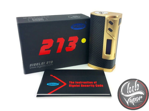 Sigelei 213W TC Box Mod - Club Vapor USA