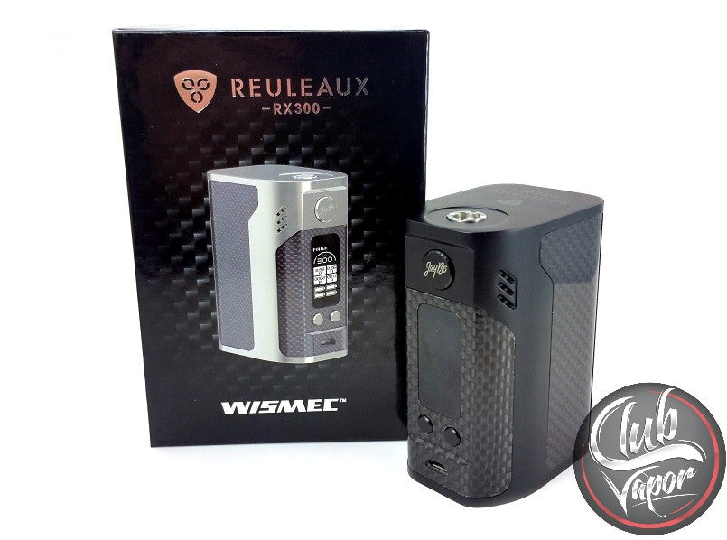 Reuleaux RX300 Carbon Fiber Box Mod by Wismec Reuleaux RX300 Carbon Fiber Box Mod by Wismec