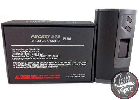 Fuchai 213W Plus Box Mod by Sigelei Fuchai 213W Plus Box Mod by Sigelei